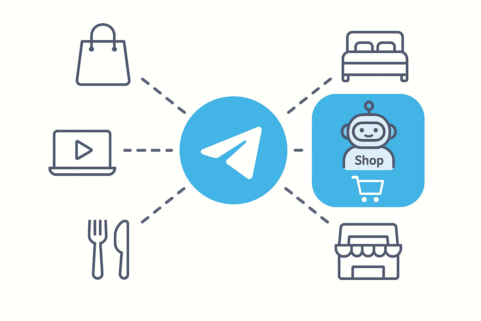 E-Commerce Network Icons