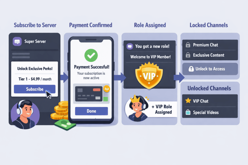 How to Sell Subscriptions on Discord